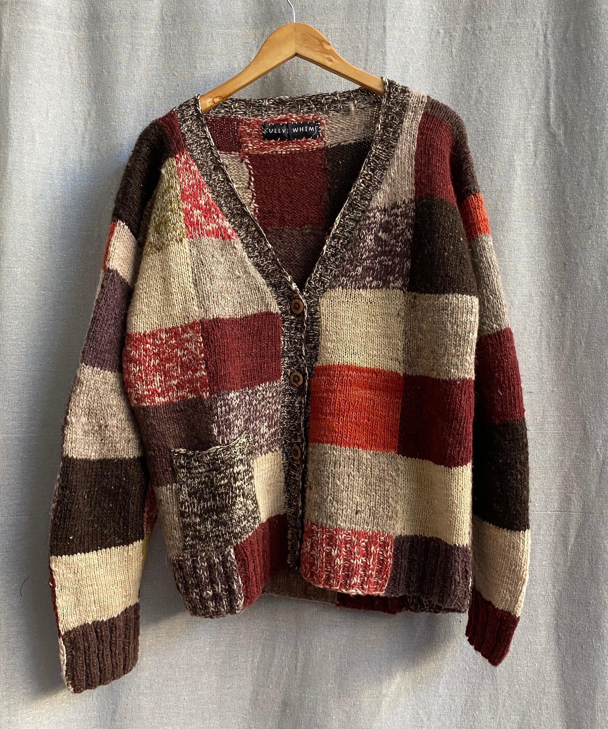 Mosaic Patchwork Cardigan