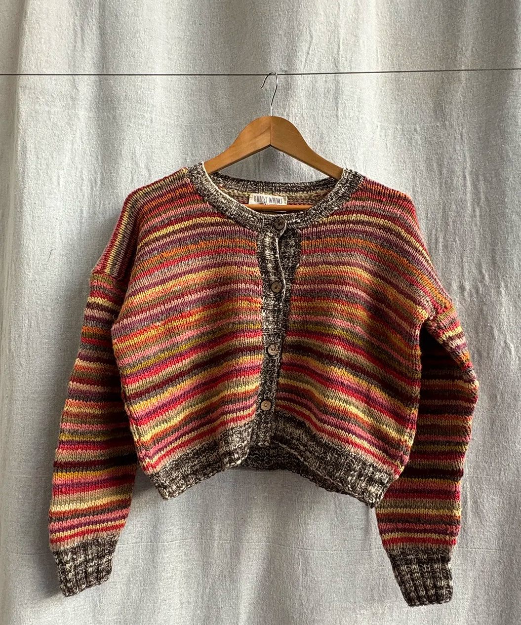 Multi Stripe Cardigan