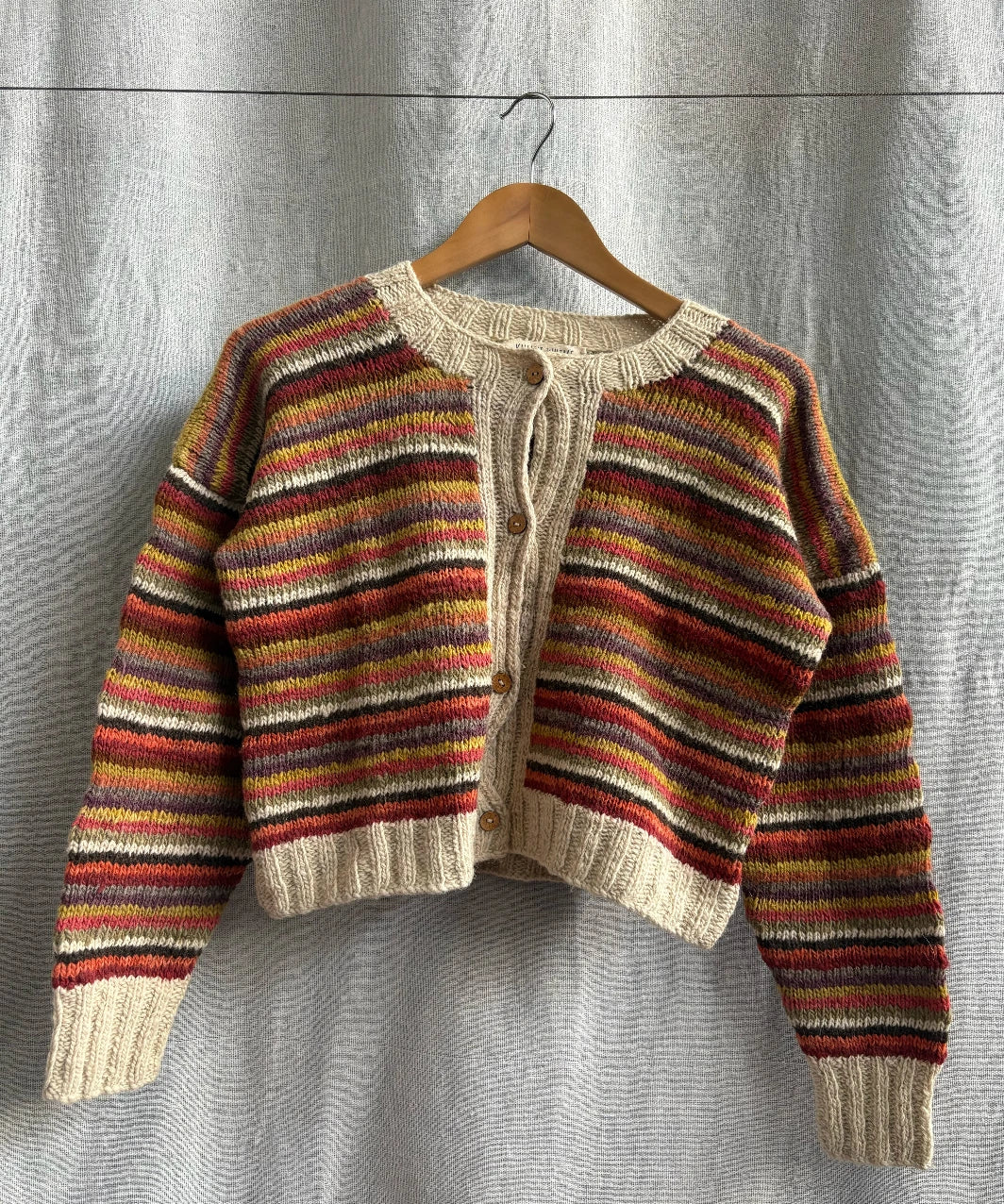 Multi Stripe Cardigan