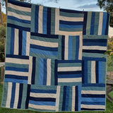 Quilt #55 - Stitched by Densha Madam