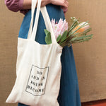 Handloom Tote Bag - Do And In Doing Become-Accessories-The ANJELMS Project