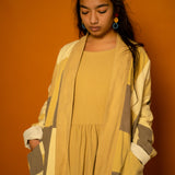 Waste Not Want Not Long Jacket - Sun Mix