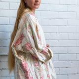 Kimono Coral Print