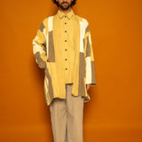 Waste Not Want Not Long Jacket - Sun Mix