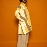 Waste Not Want Not Long Jacket - Sun Mix