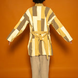 Waste Not Want Not Long Jacket - Sun Mix