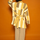 Waste Not Want Not Long Jacket - Sun Mix