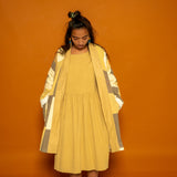 Waste Not Want Not Long Jacket - Sun Mix